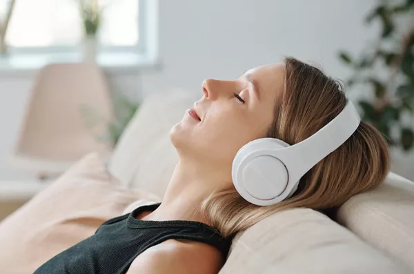 Listening to recording